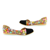 Pantofi Dama din Piele Naturala,Issa,multicolori